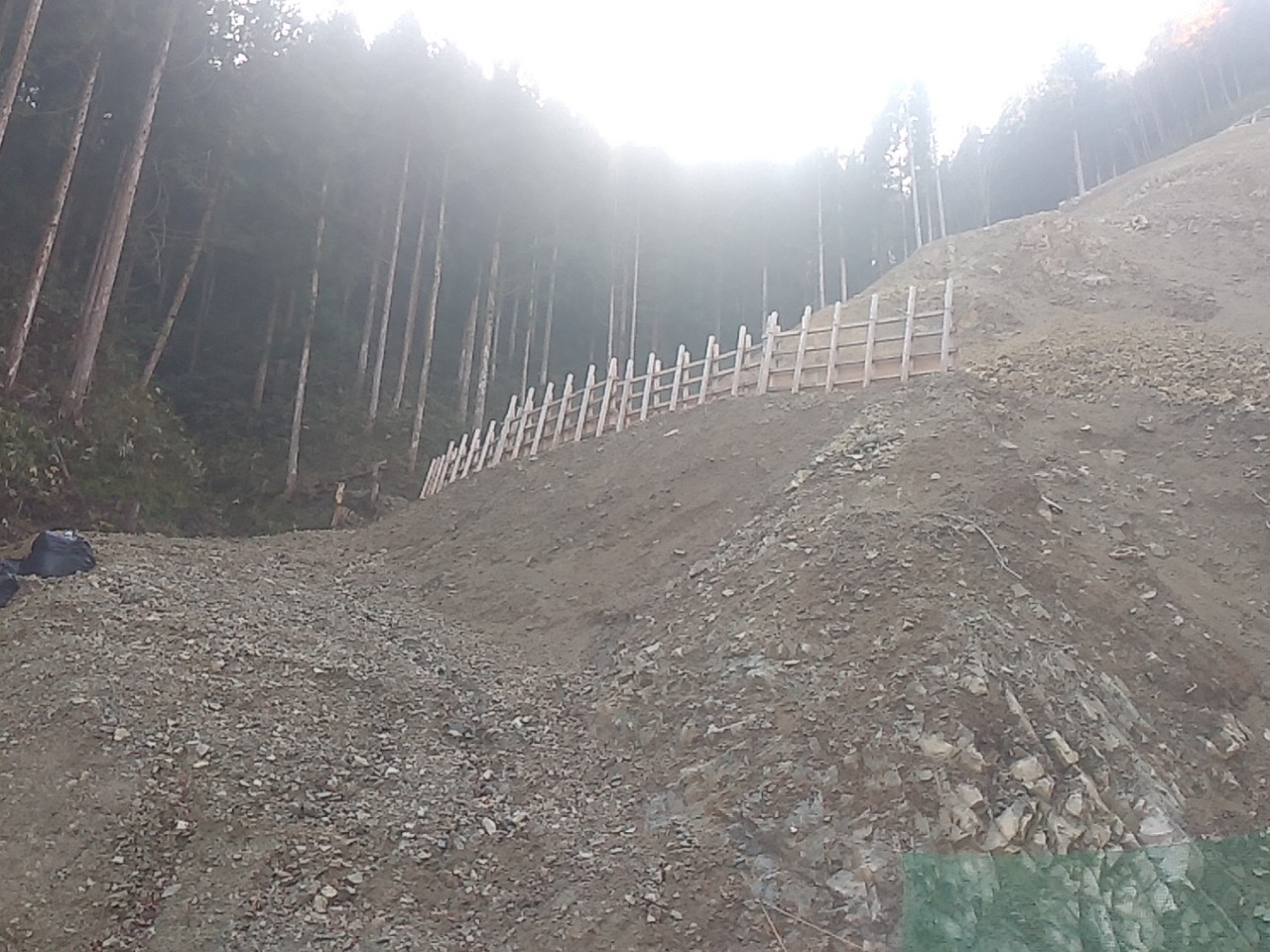 鹿山(観音滝左岸)復旧治山工事
